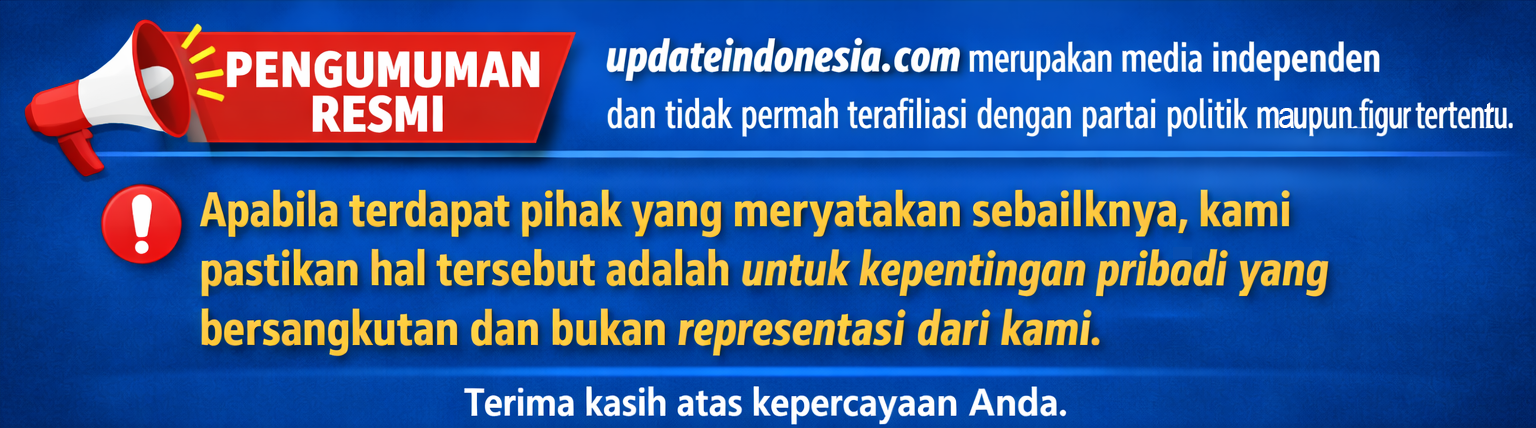 Pengumuman resmi dan peringatan penting
